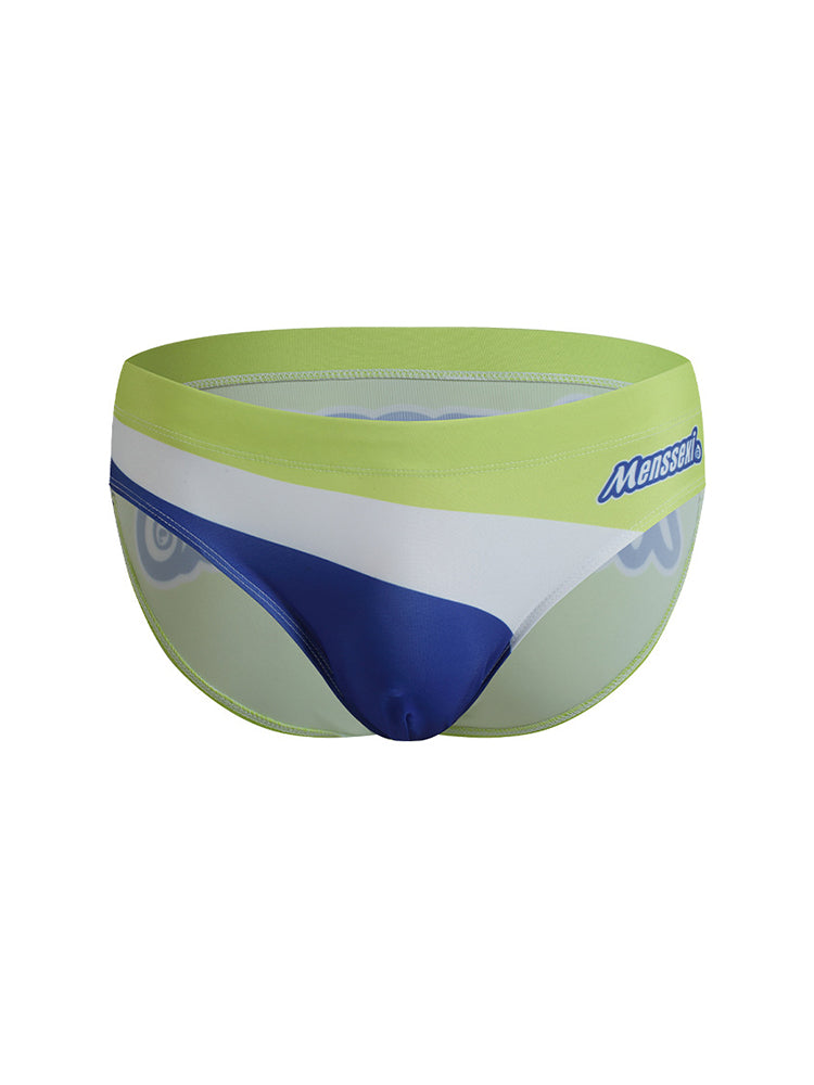 Men's Low-Rise Supportive Fit Quick-Dry Full Coverage Swim Briefs | dmunderwear variant image