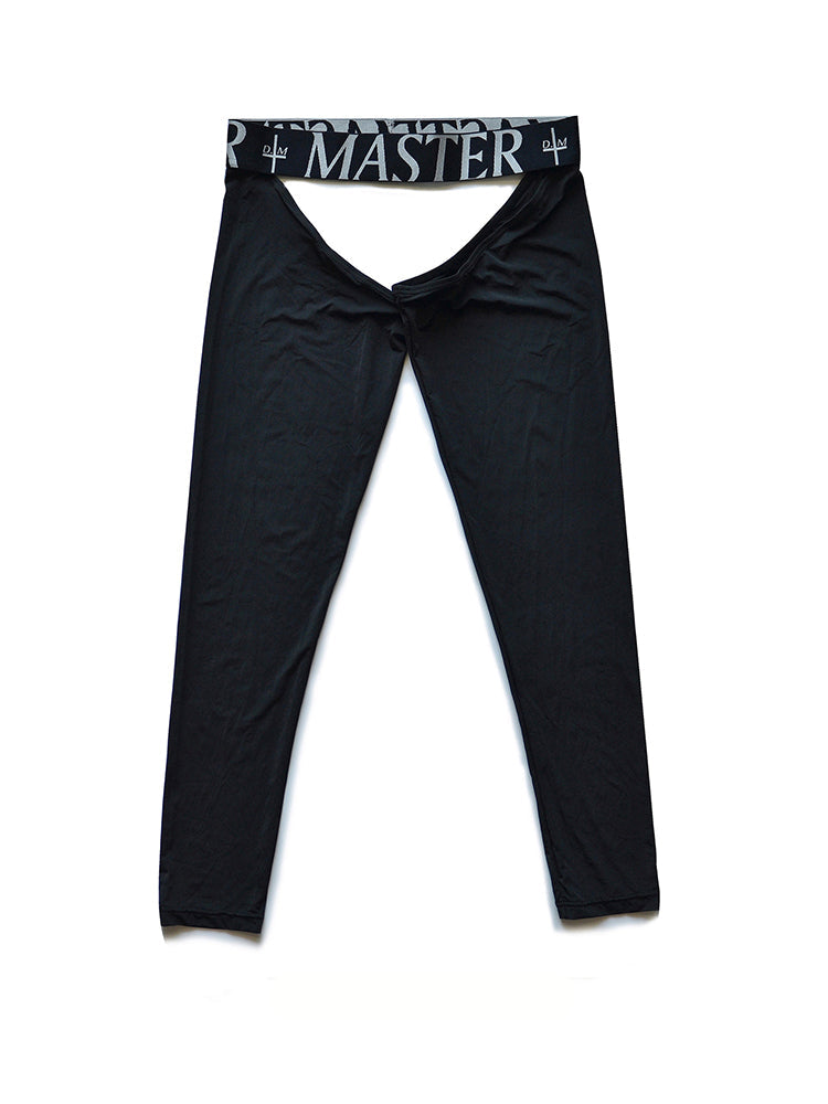 Men's Low-Waist Sexy Hollow Silk-Smooth Semi-Transparent Thermal Pants | dmunderwear variant image