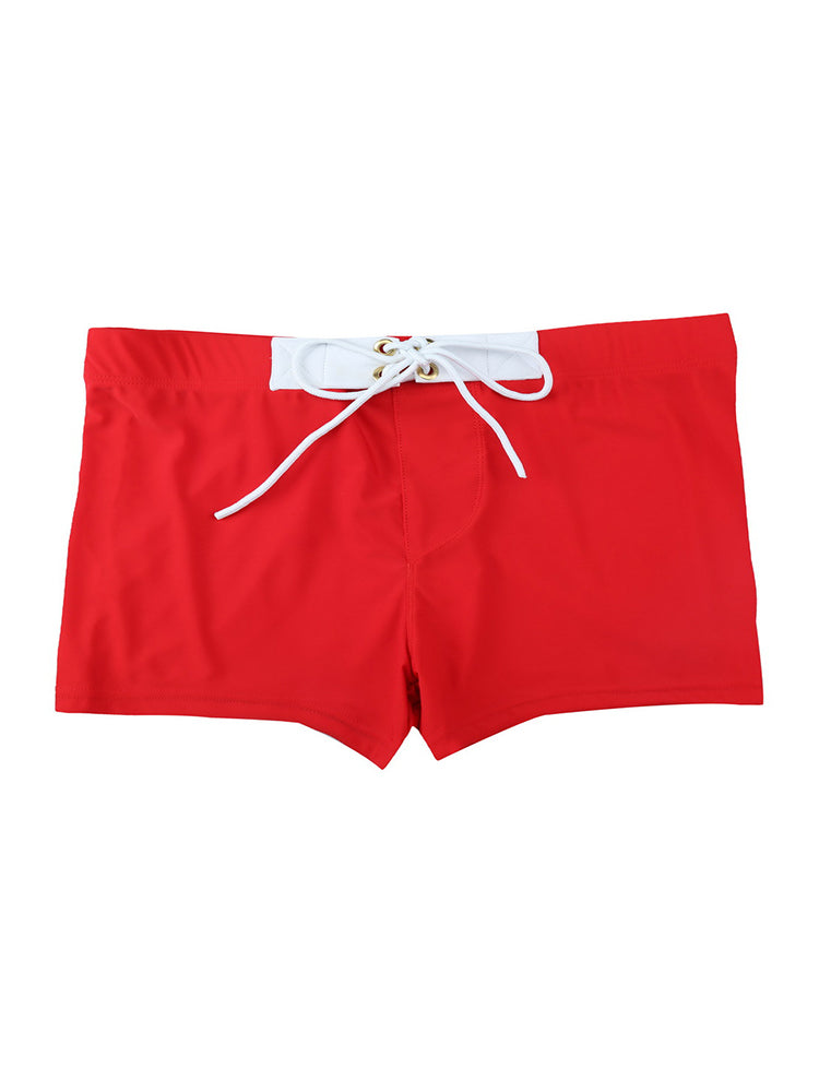 Men's Moisture-Wicking Lining Sporty Cut Stay-Put Fit Swim Shorts & Trunks | dmunderwear variant image