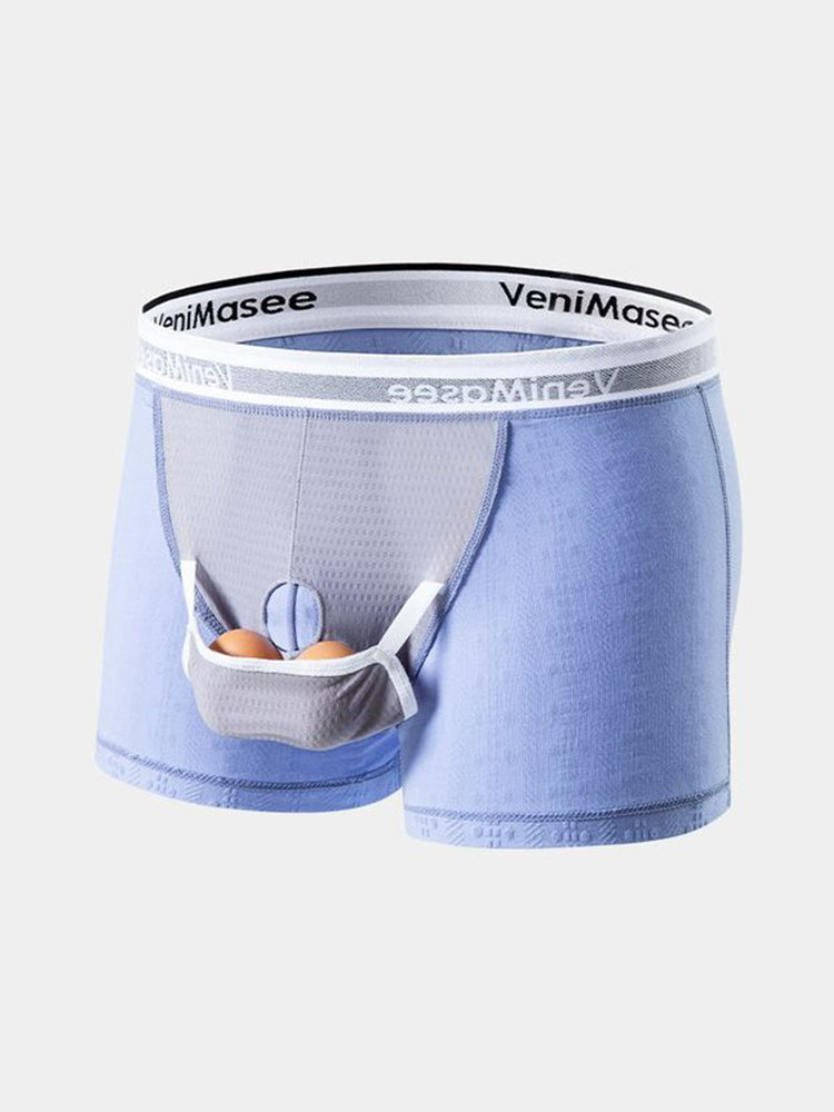 Men's Premium Soft Cotton Pouch Comfort & Breathability Lift System Trunks | dmunderwear variant image