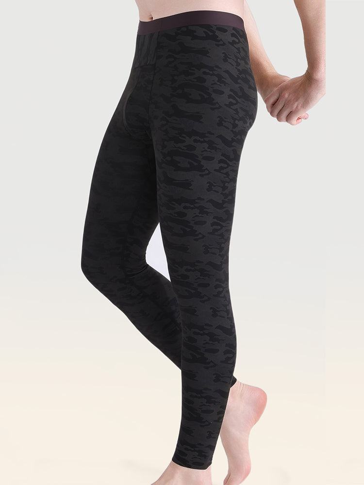 Men's Seamless Comfort Everyday Essential Odor-Control Warm Thermal Sets | dmunderwear detail image 13