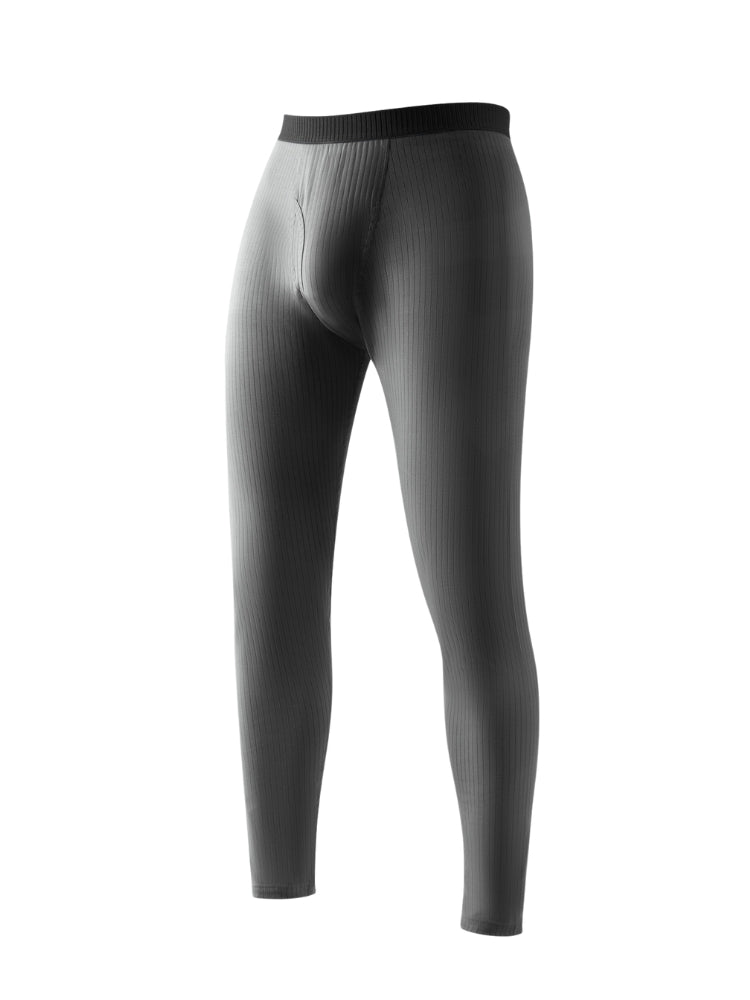 Men's Slim Stretch Cotton Antibacterial Warm-Touch Thermal Bottoms | dmunderwear variant image