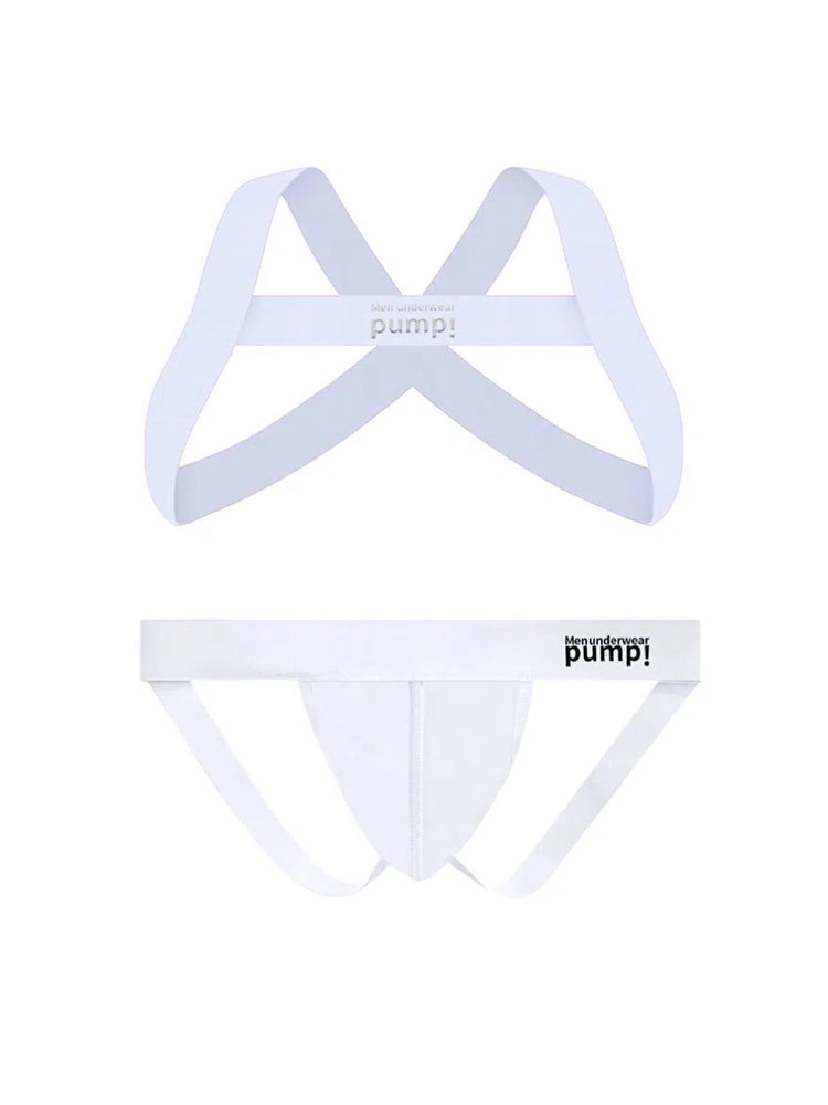Men's Sporty Cut Anti-Chafing Stretch Fit Shoulder Strap & Underwear | dmunderwear detail image 17