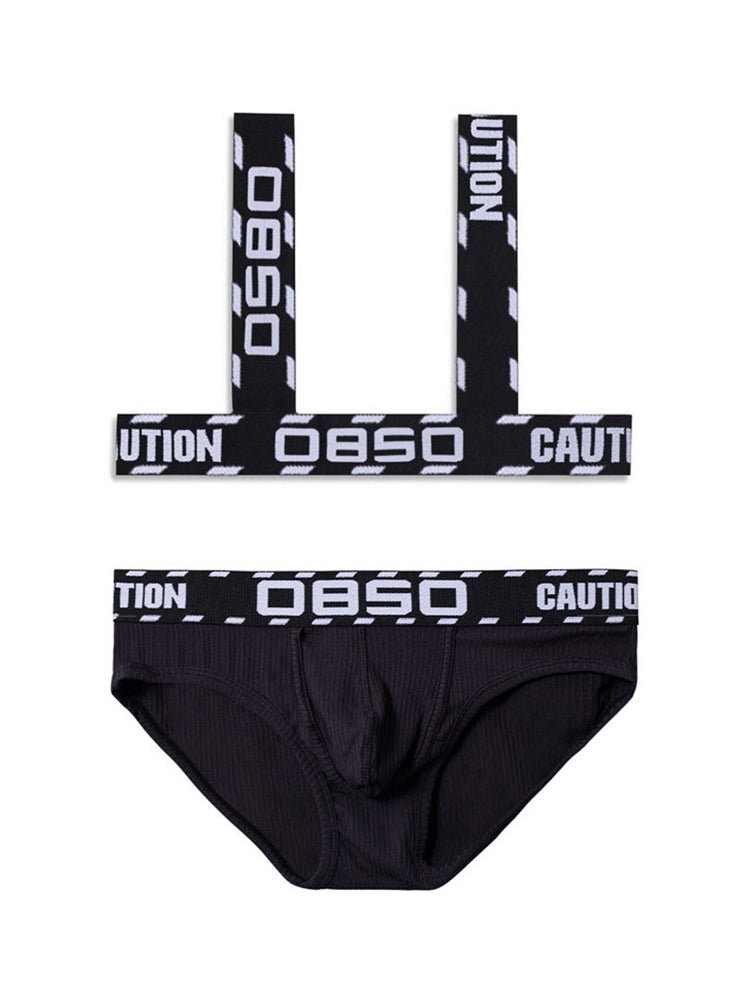 Men's Supportive Fit Sporty Cut Odor-Control Activewear Shoulder Strap & Underwear | dmunderwear variant image