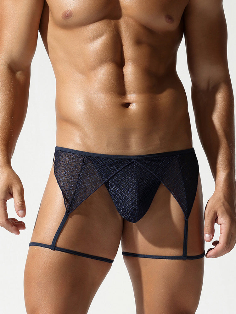 Men's Trendy Sexy Breathable String Set | dmunderwear variant image