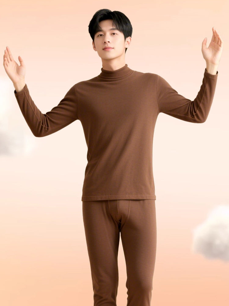 Men's Ultra-Soft Fabric Warm Comfortable Smooth Anti-Odor Thermal Sets | dmunderwear detail image 3