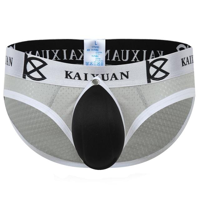 Kinky Cupped Snap Briefs | dmunderwear detail image 11