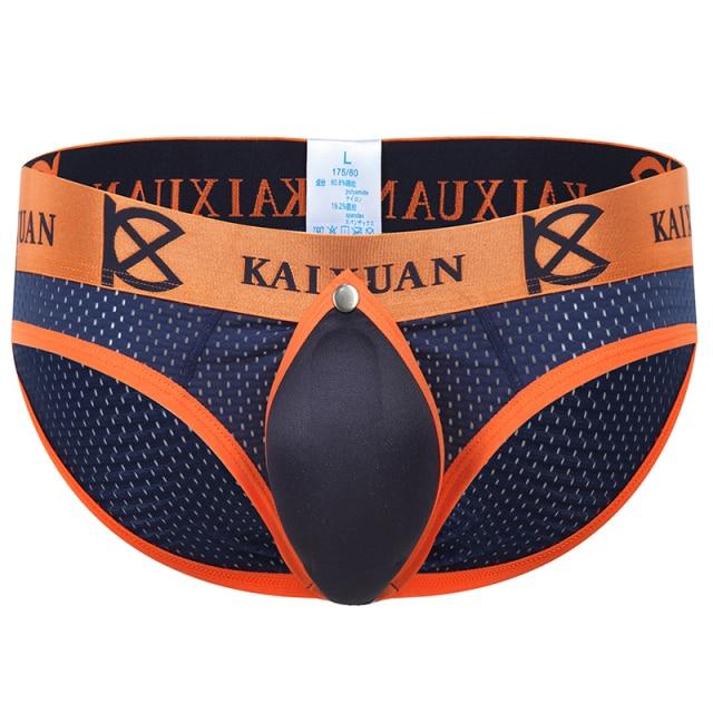 Kinky Cupped Snap Briefs | dmunderwear detail image 5