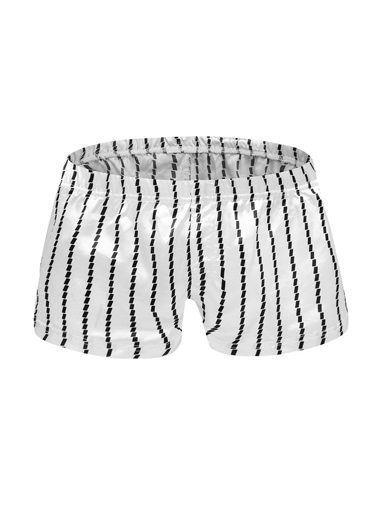Men's Vintage Striped Moisture-Wicking Casual Board Shorts | dmunderwear variant image