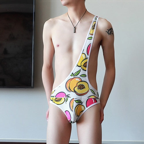 Mesh Gay Leotard Underwear | dmunderwear detail image 10