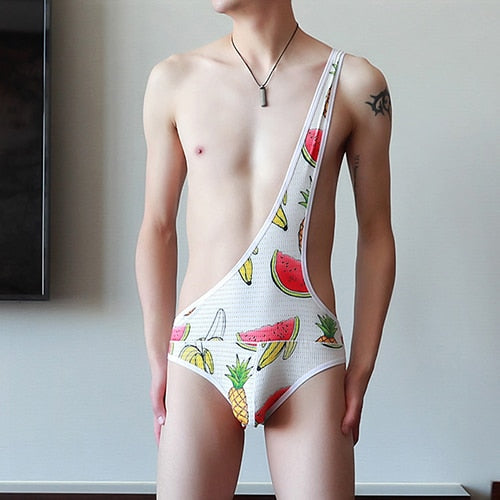 Mesh Gay Leotard Underwear | dmunderwear detail image 6