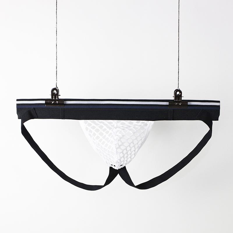 Mesh Hollowfront Net Jockstrap | dmunderwear detail image 10