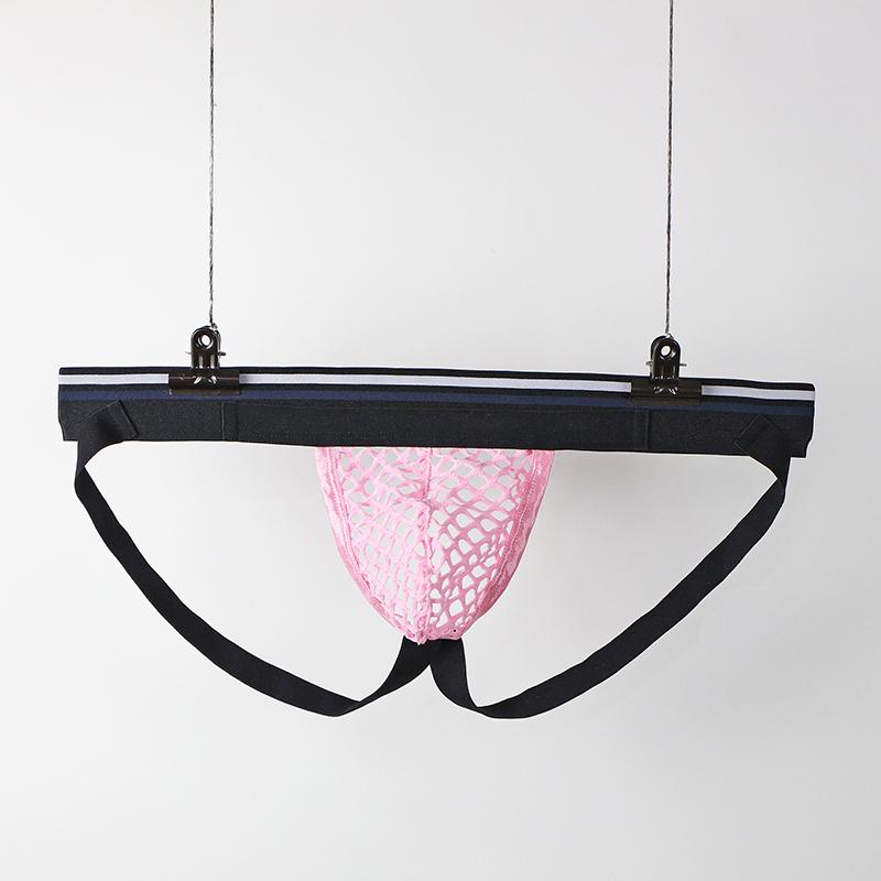 Mesh Hollowfront Net Jockstrap | dmunderwear detail image 4