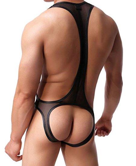 ORVLS Mesh Low Cut Jockstrap Singlet | dmunderwear detail image 2