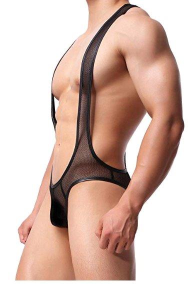 ORVLS Mesh Low Cut Jockstrap Singlet | dmunderwear detail image 3