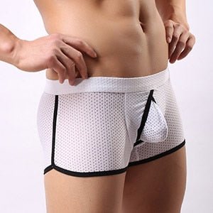 Mesh Ringaround Boxer Briefs | dmunderwear variant image