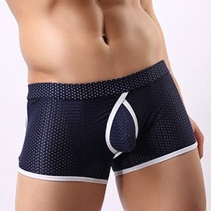 Mesh Ringaround Boxer Briefs | dmunderwear detail image 5