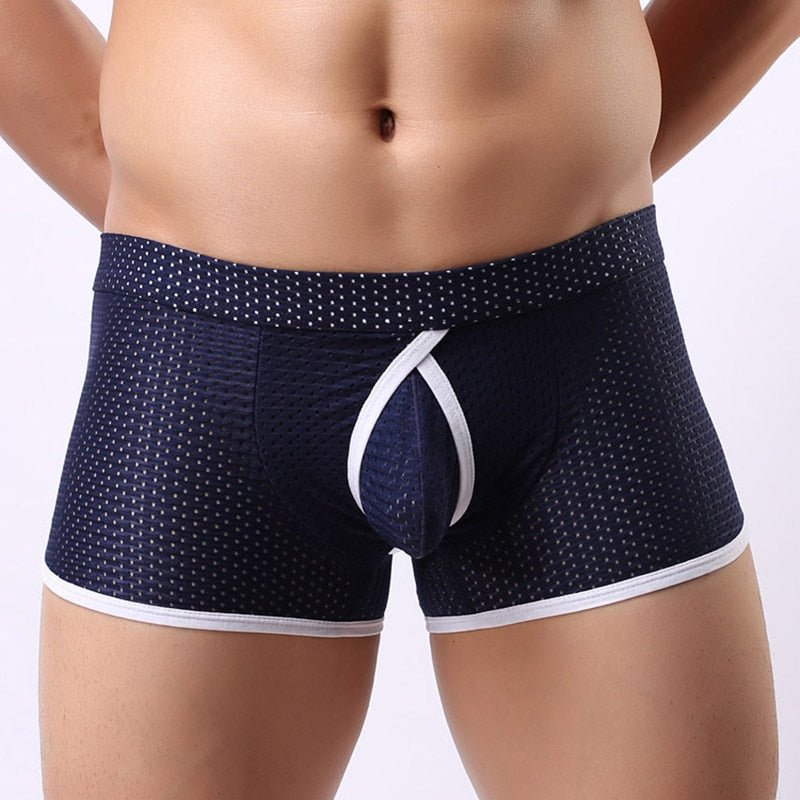 ORVLS Mesh Ringaround Boxer Briefs | dmunderwear