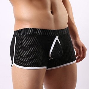 ORVLS Mesh Ringaround Boxer Briefs | dmunderwear detail image 8