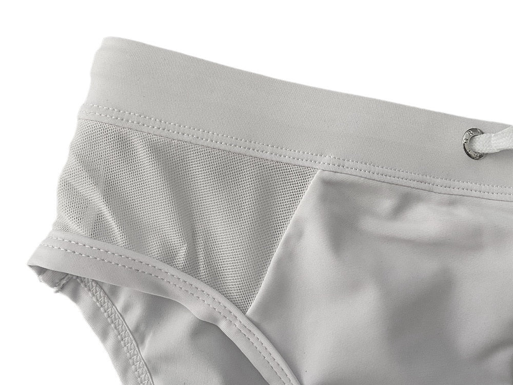 Mesh Sideshow Swim Briefs | dmunderwear detail image 12