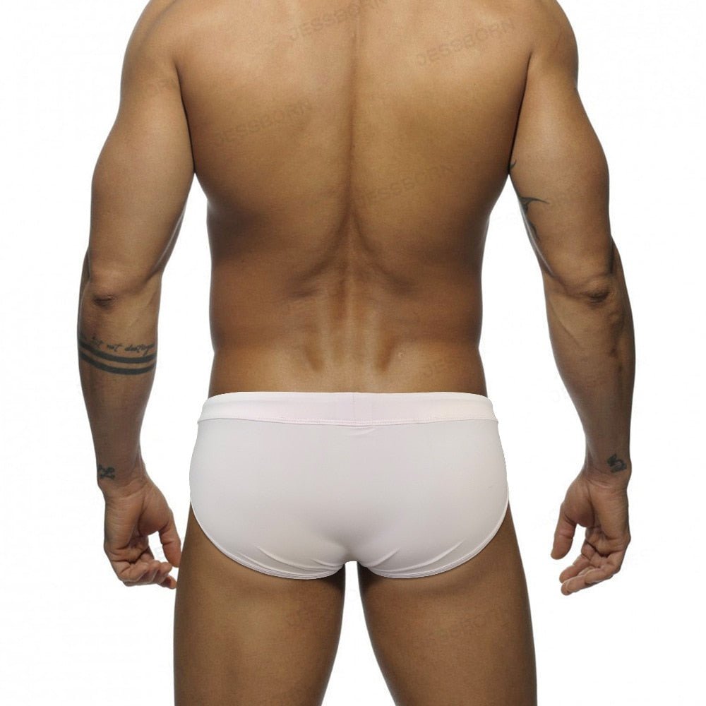 Mesh Sideshow Swim Briefs | dmunderwear detail image 8