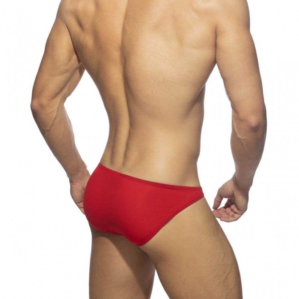 Mesh Skinny Two-toned Swim Briefs | dmunderwear detail image 7
