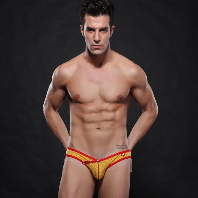 ORVLS Mesh Snap Skinny Briefs | dmunderwear variant image