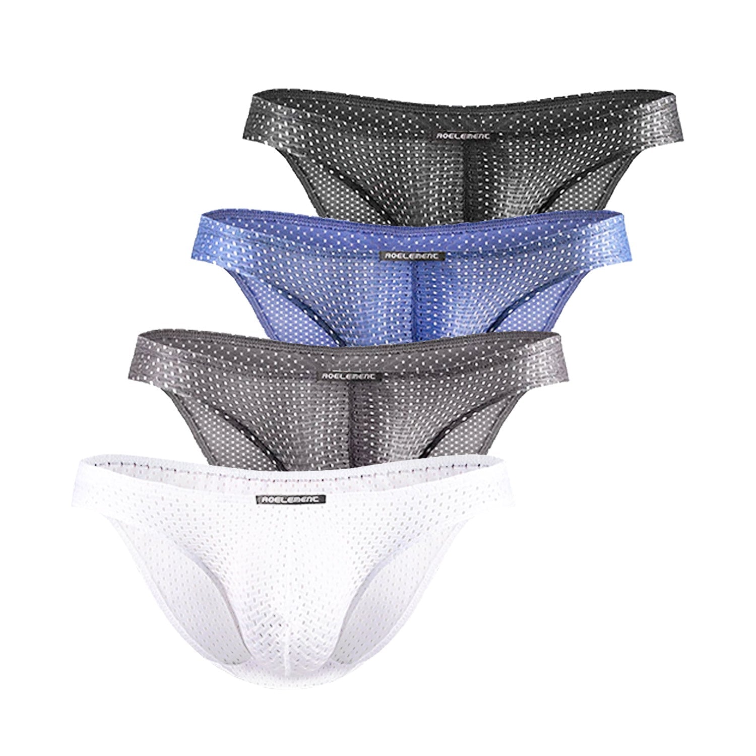 ORVLS Mesh Temptation Skinny Briefs 4 Pack | dmunderwear