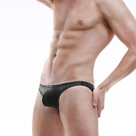 ORVLS Mesh Temptation Skinny Briefs 4 Pack | dmunderwear detail image 4