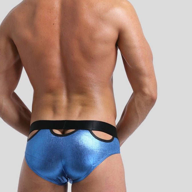 Metallic Hollow Top Briefs | dmunderwear variant image