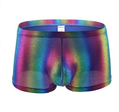 Metallic Rainbow Tanktop + Boxers | dmunderwear detail image 15