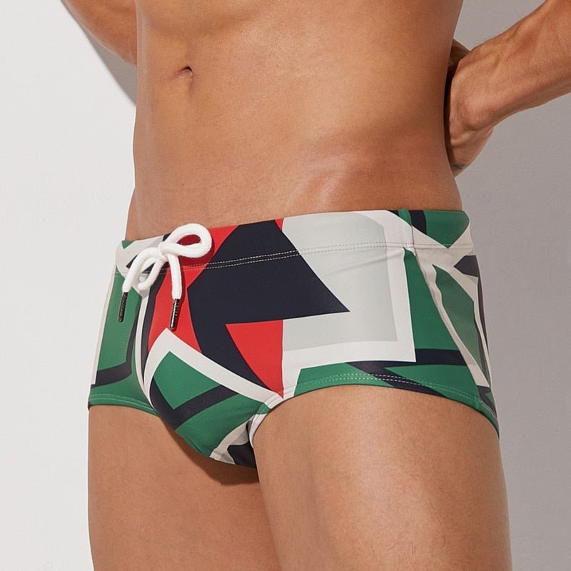 Mid Century Swim Trunks | dmunderwear detail image 5