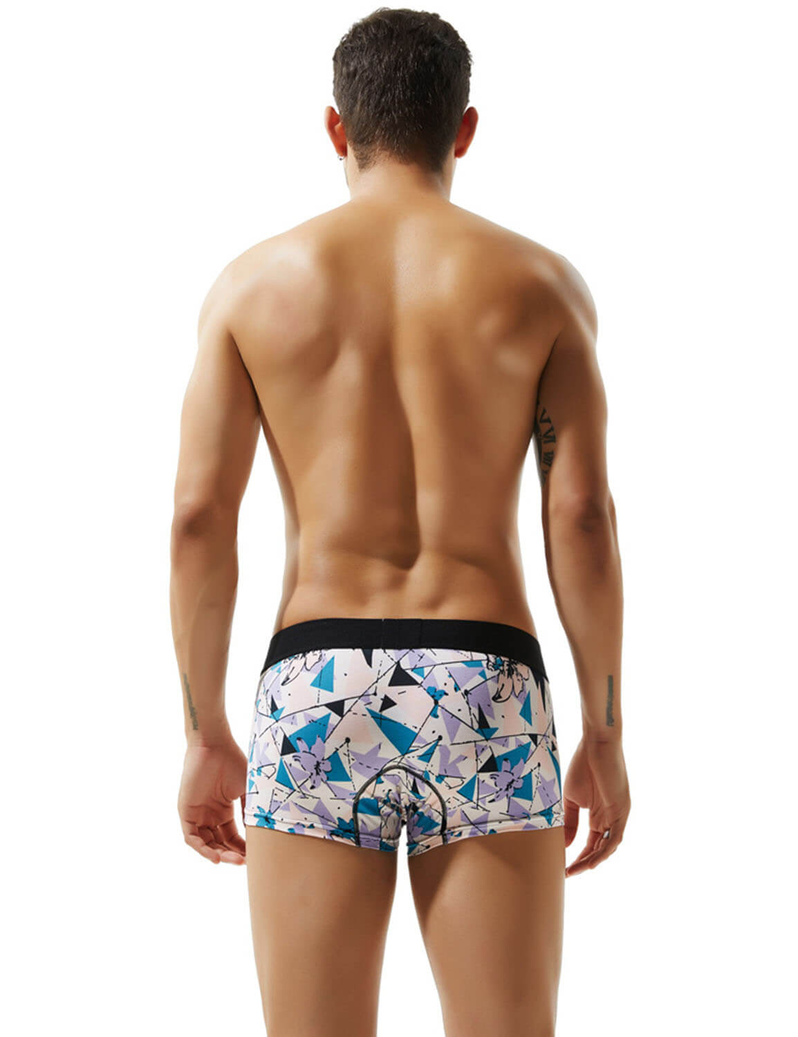 Mixed Pattern Boxer Brief 90206 | dmunderwear detail image 2