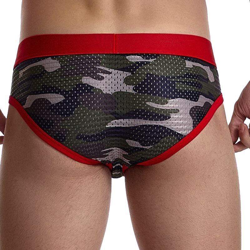 Modern Camo Briefs | dmunderwear detail image 4