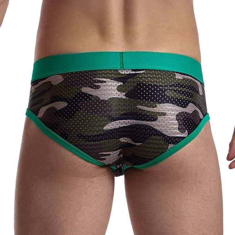 Modern Camo Briefs | dmunderwear detail image 6