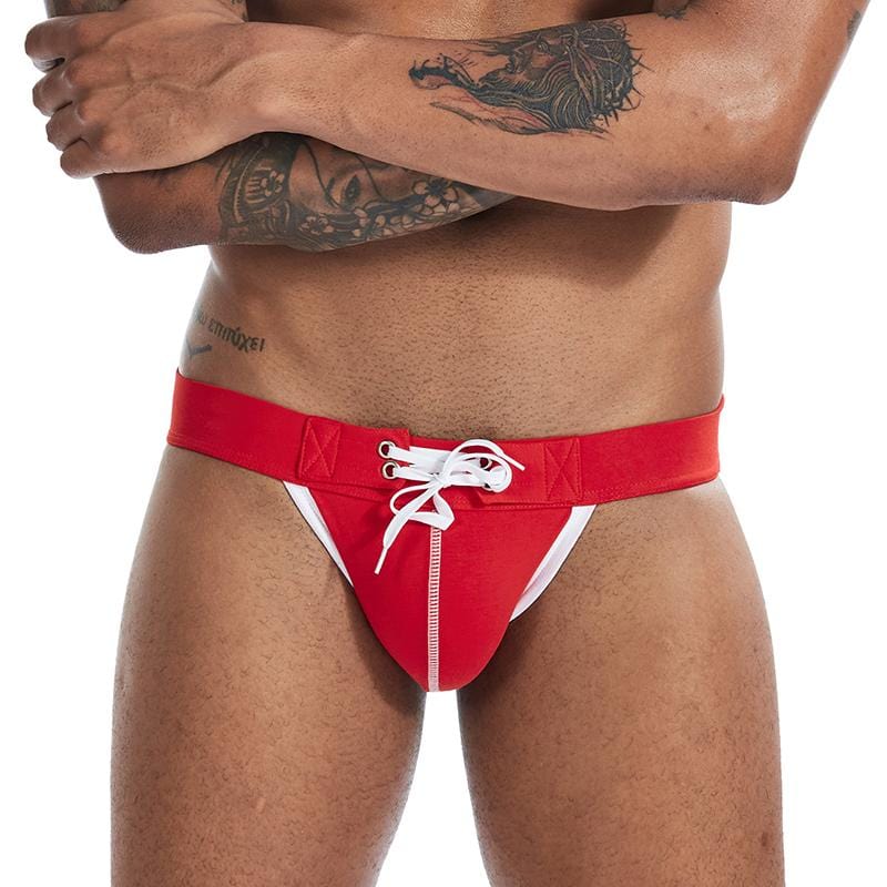Modern Drawstring Jock | dmunderwear detail image 6