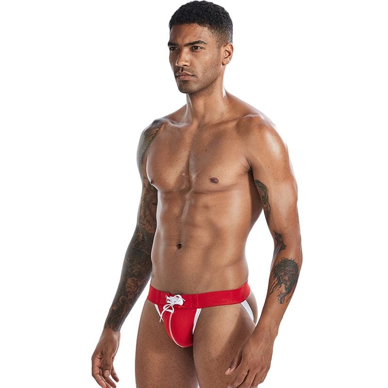 Modern Drawstring Jock | dmunderwear detail image 7