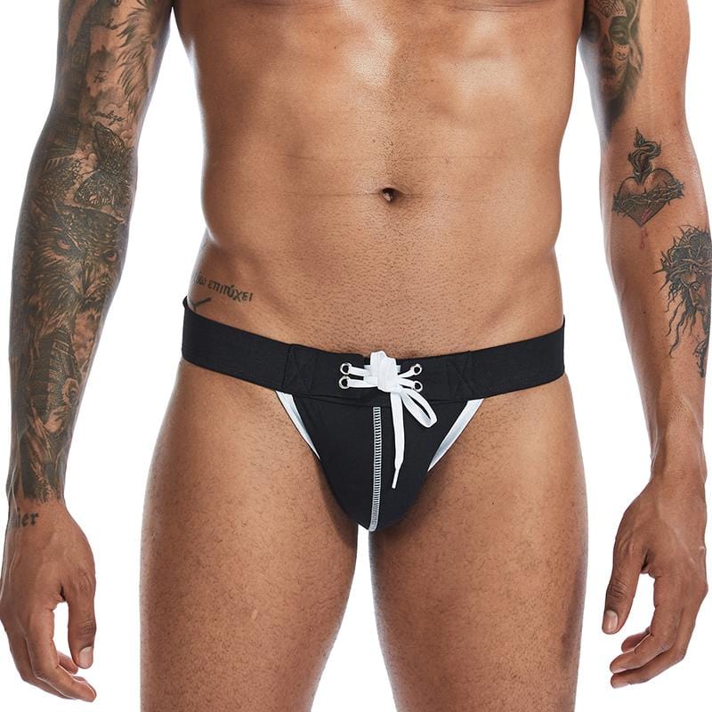 Modern Drawstring Jock | dmunderwear detail image 9