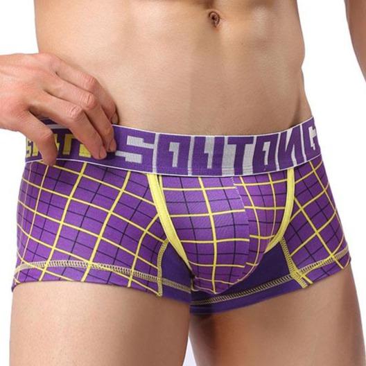 Modern Plaid Trunks | dmunderwear