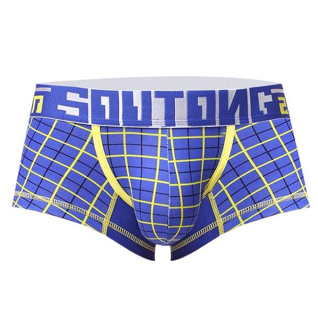 Modern Plaid Trunks | dmunderwear detail image 11