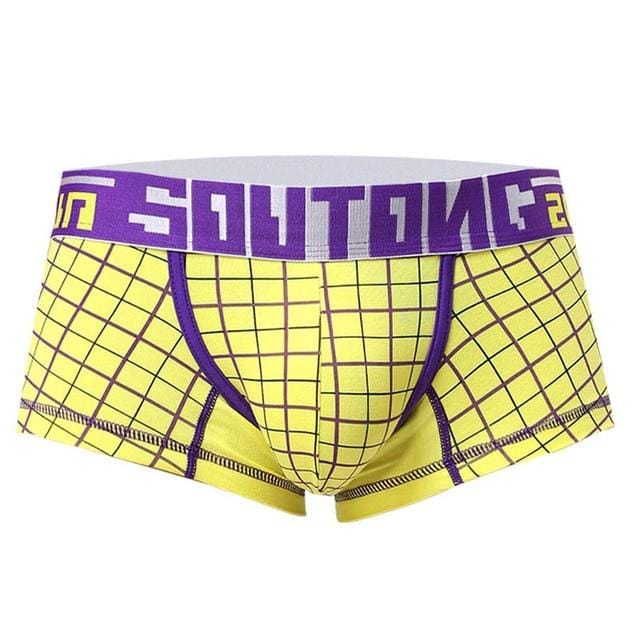 Modern Plaid Trunks | dmunderwear detail image 7