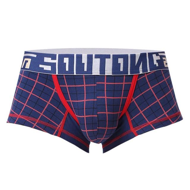 Modern Plaid Trunks | dmunderwear detail image 8