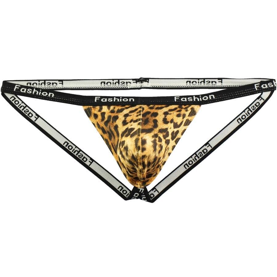Modern Rainbow Leopard Jock | dmunderwear detail image 5