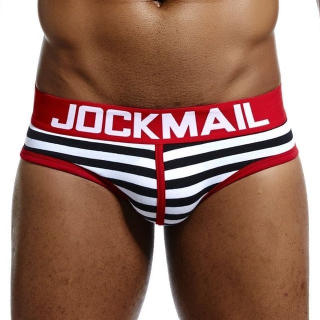 Modern Striped Briefs | dmunderwear detail image 5