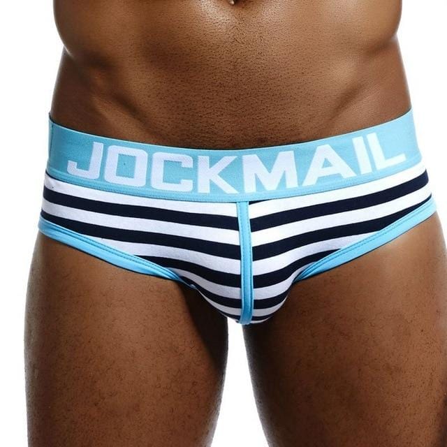 Modern Striped Briefs | dmunderwear detail image 7