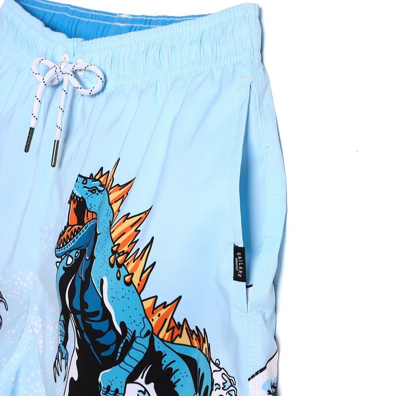 Monster Wave Board Shorts | dmunderwear detail image 4