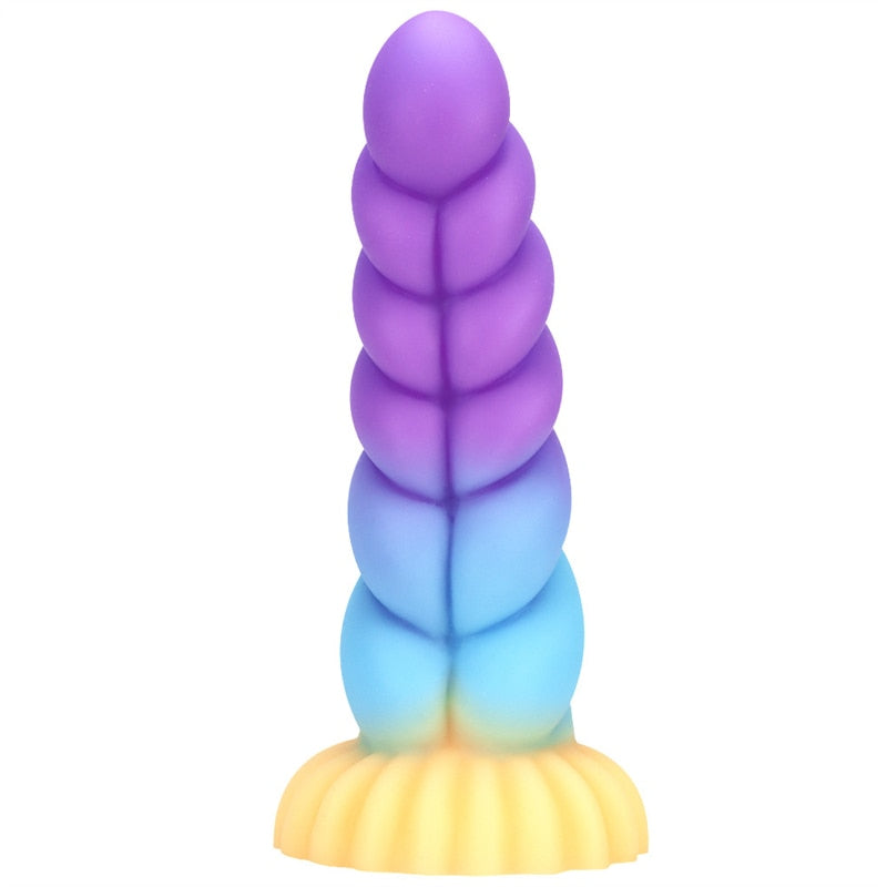 Multi-Color Alien Dildo | dmunderwear detail image 8