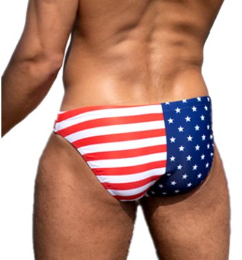 National Flag Ultra Swim Briefs | dmunderwear detail image 6