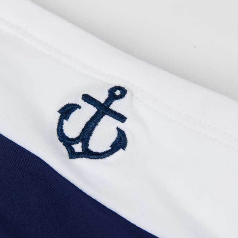 Nautical Stripe Swim Trunks | dmunderwear detail image 8
