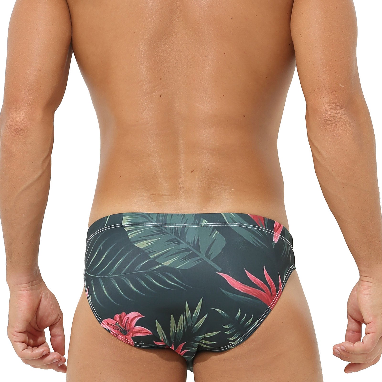 Neo Graphic Swim Briefs | dmunderwear detail image 15